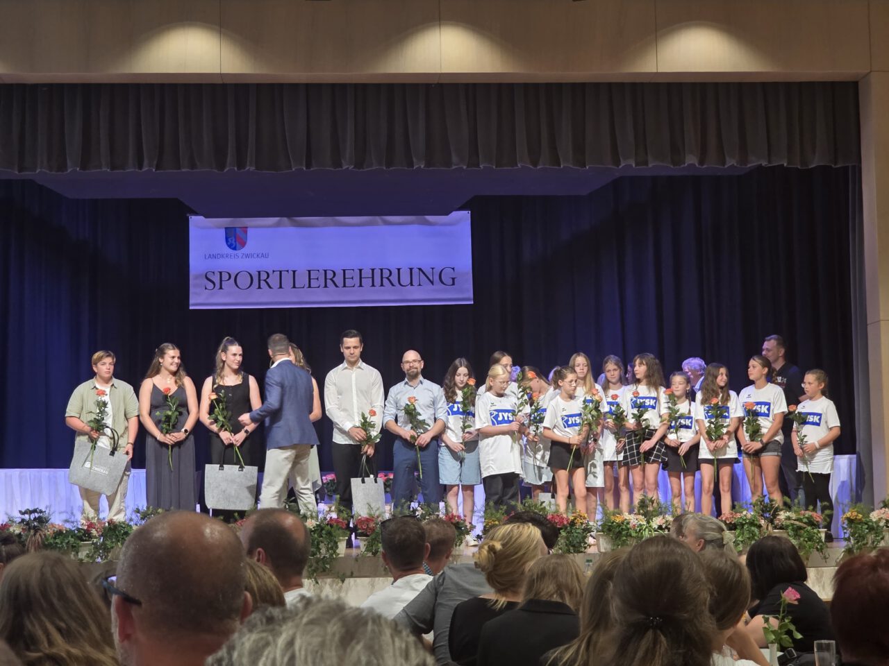 Trainer und Mannschaft geehrt