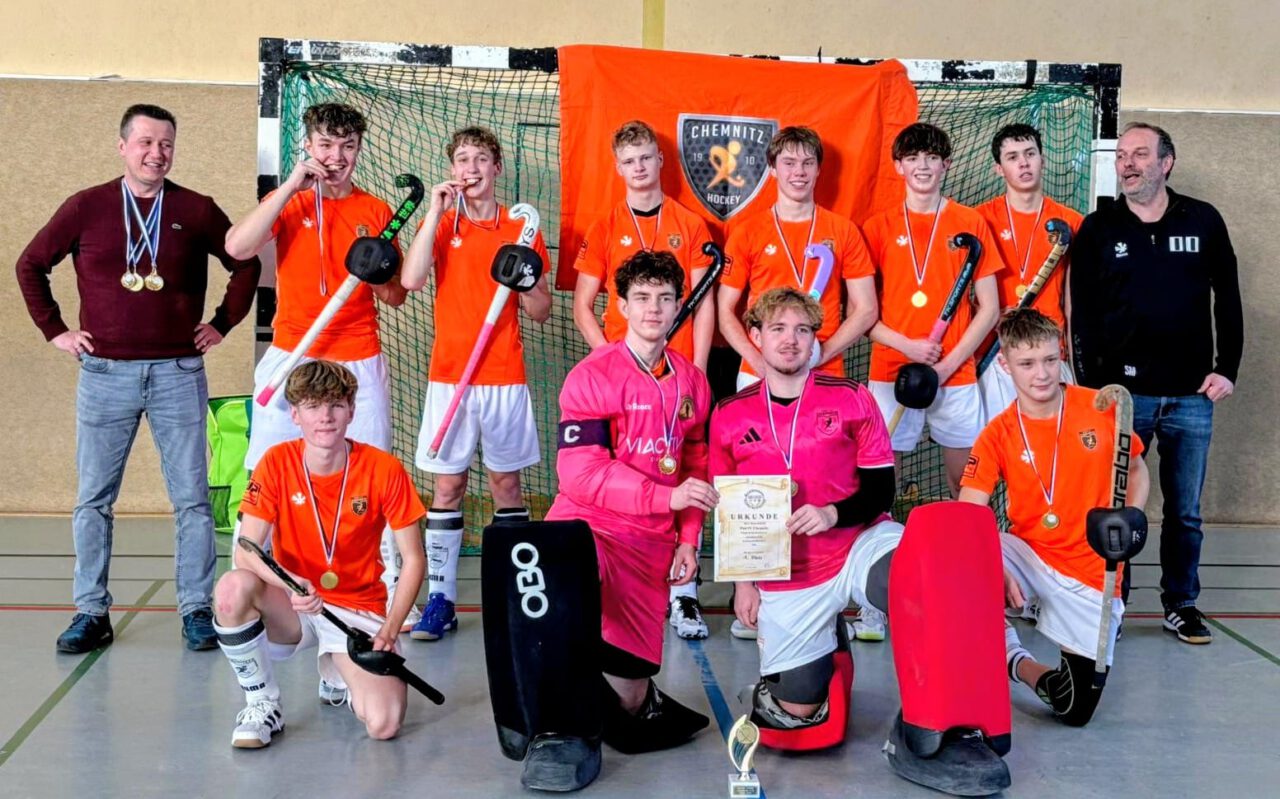 Gruppenbild mU16 Mitteldeutscher Meister