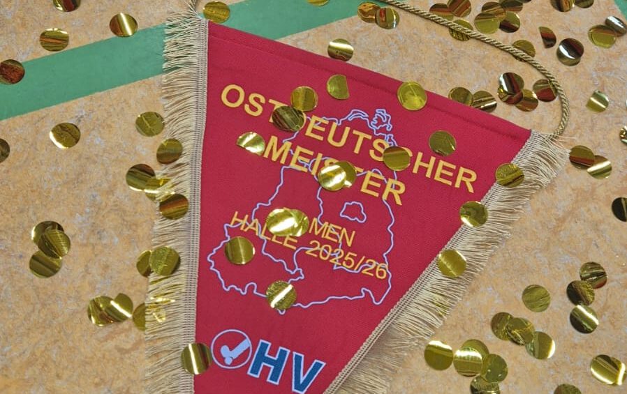 Wimpel für die Siegerinnen